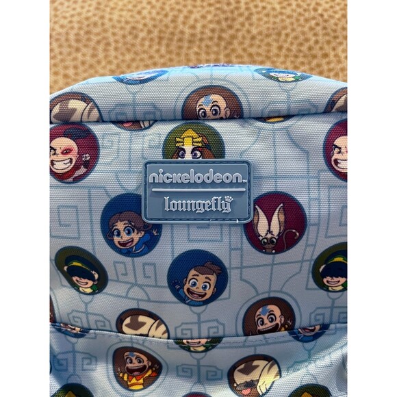 Loungefly Nickelodeon Avatar The Last Airbender Print Square Mini Backpack NEW - Picture 5 of 14